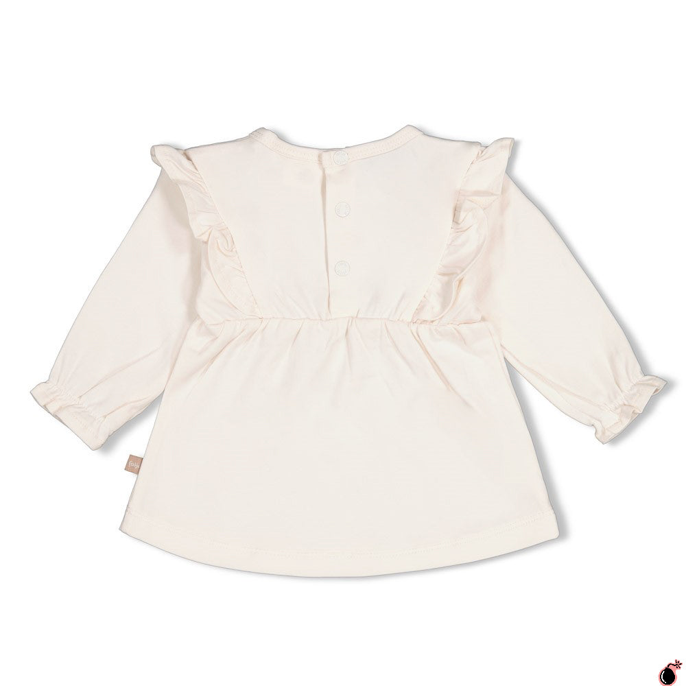 T shirt Love Blanc