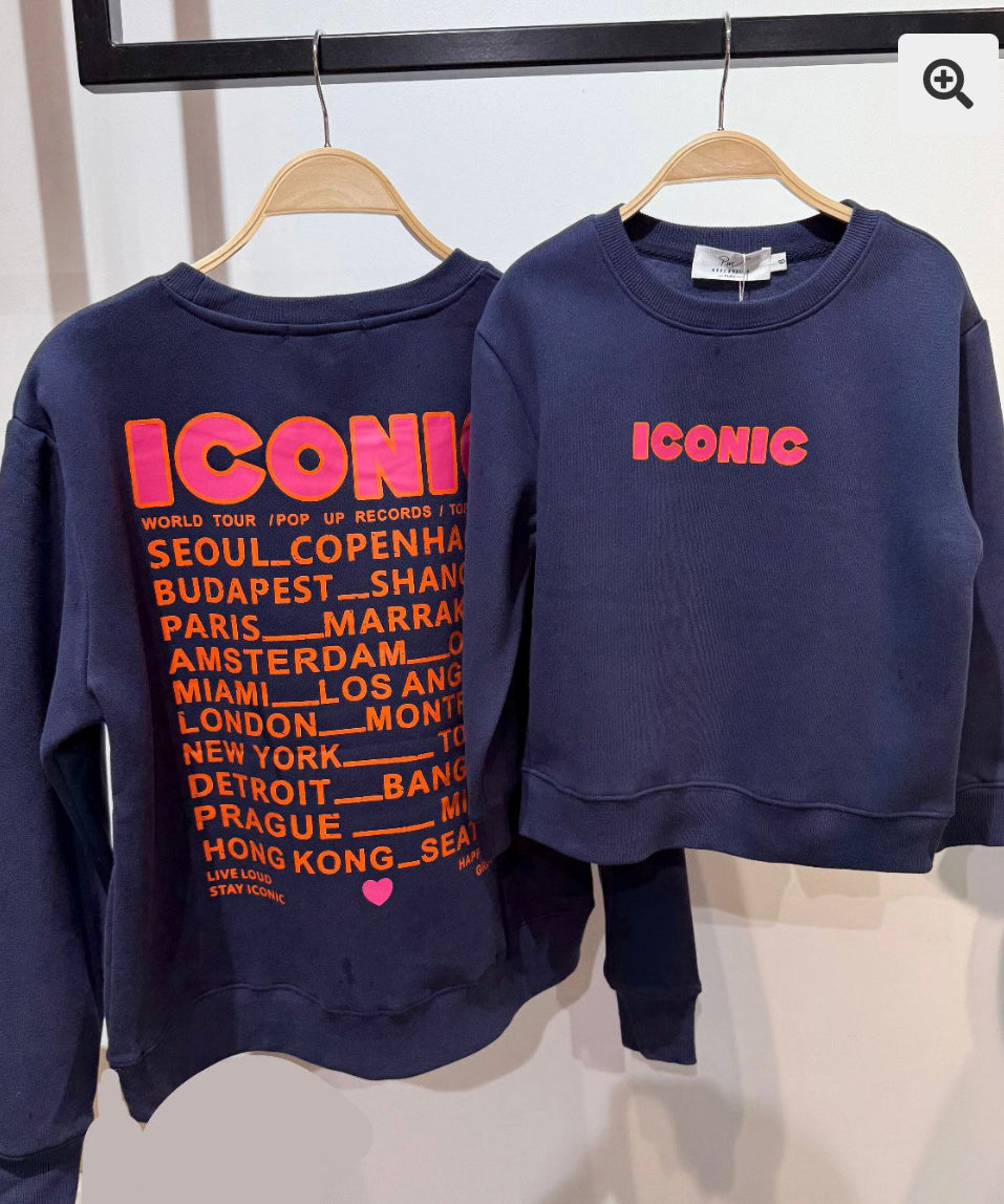 Sweat ICONIC marine (précommande)