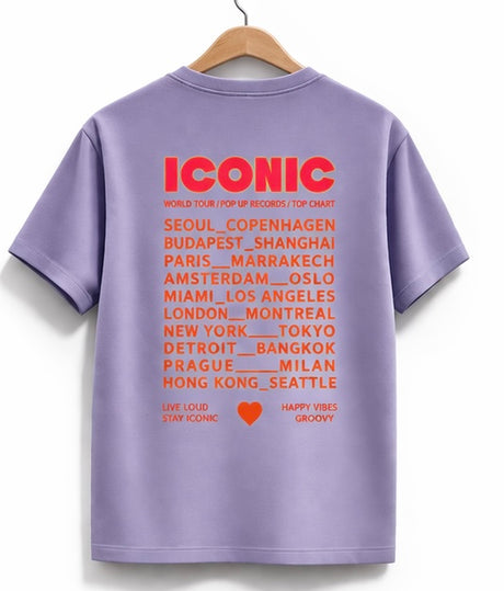 T-shirt ICONIC Violet