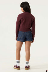 Gilet Noemi Rouge