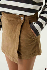 Jupe Greta Marron