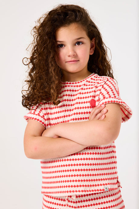 T shirt Cecilia Rouge