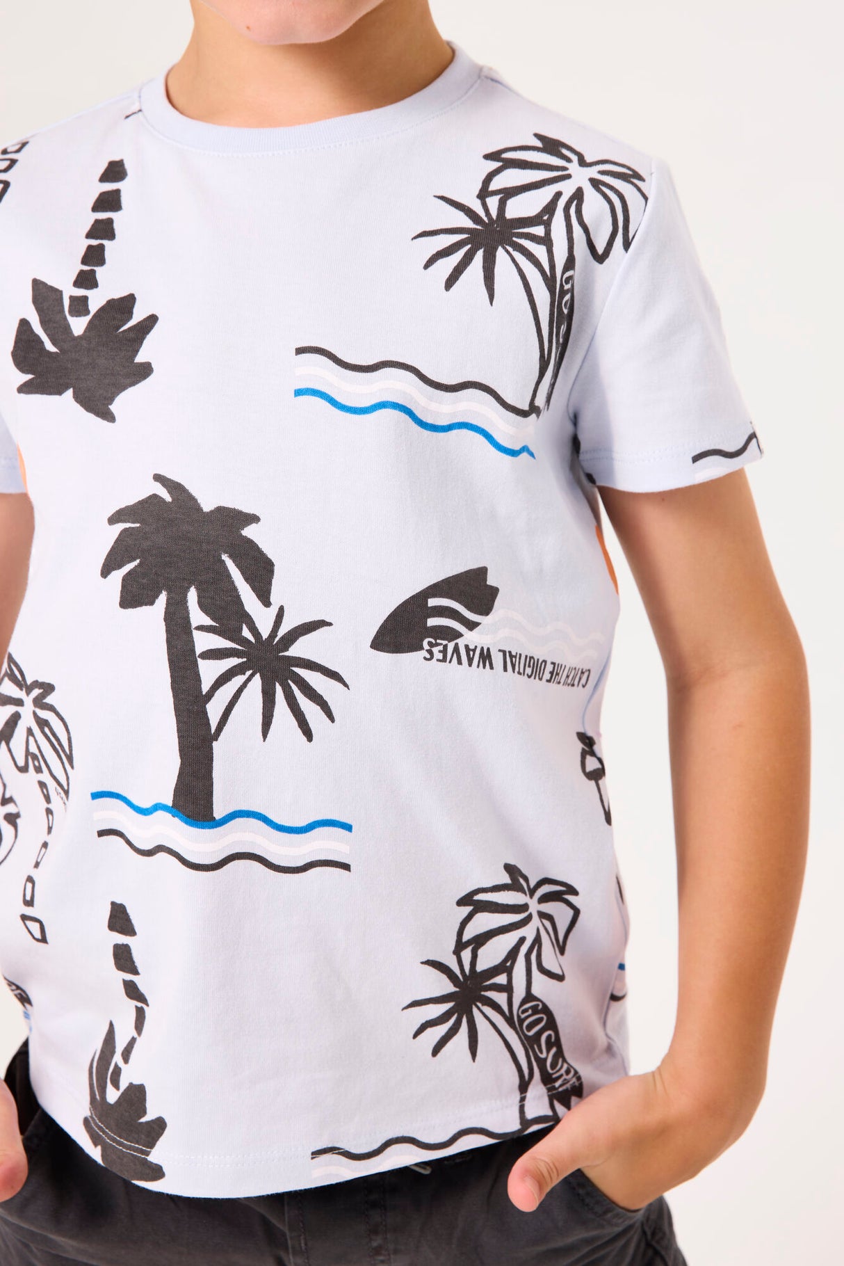 T shirt Michele Bleu