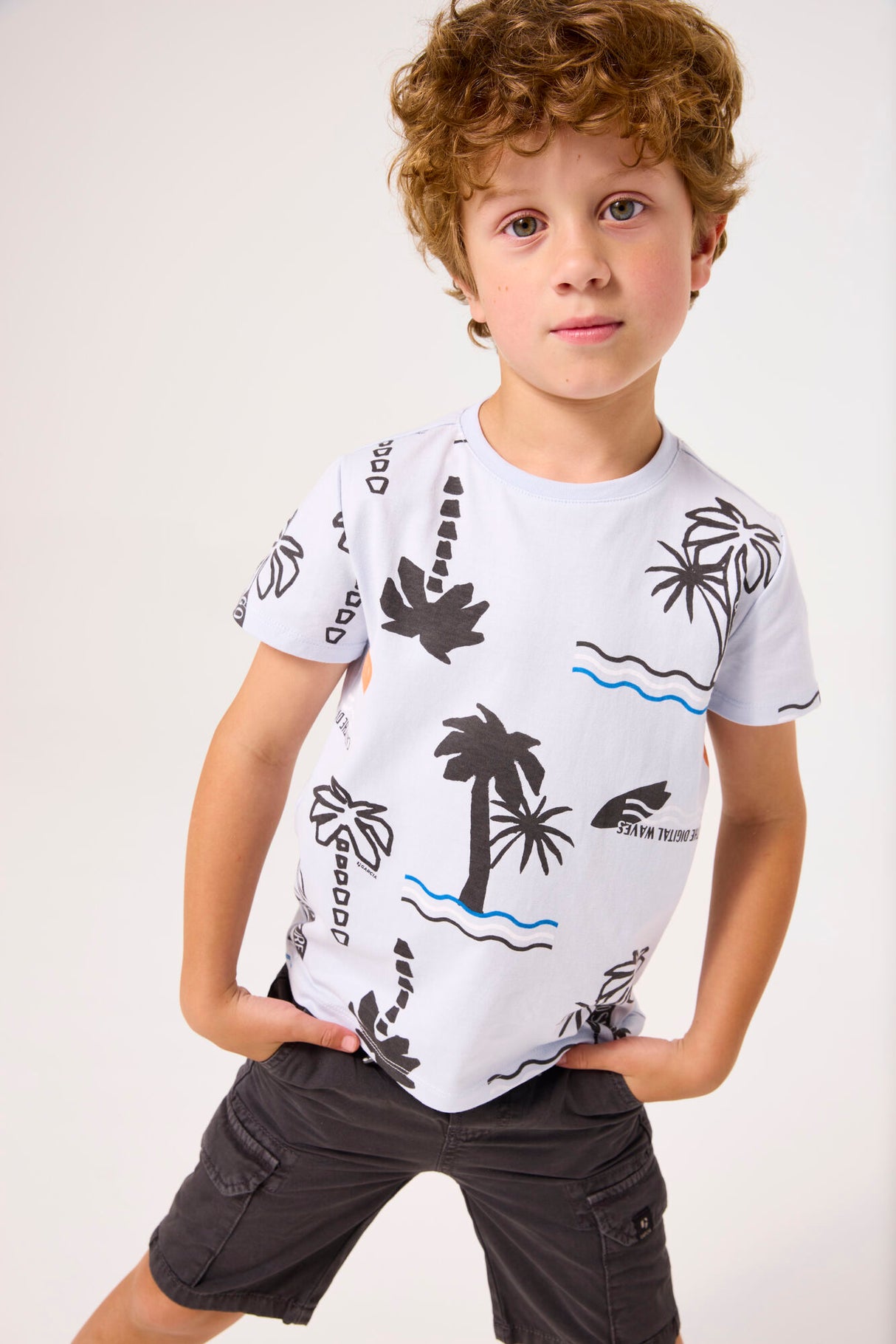 T shirt Michele Bleu