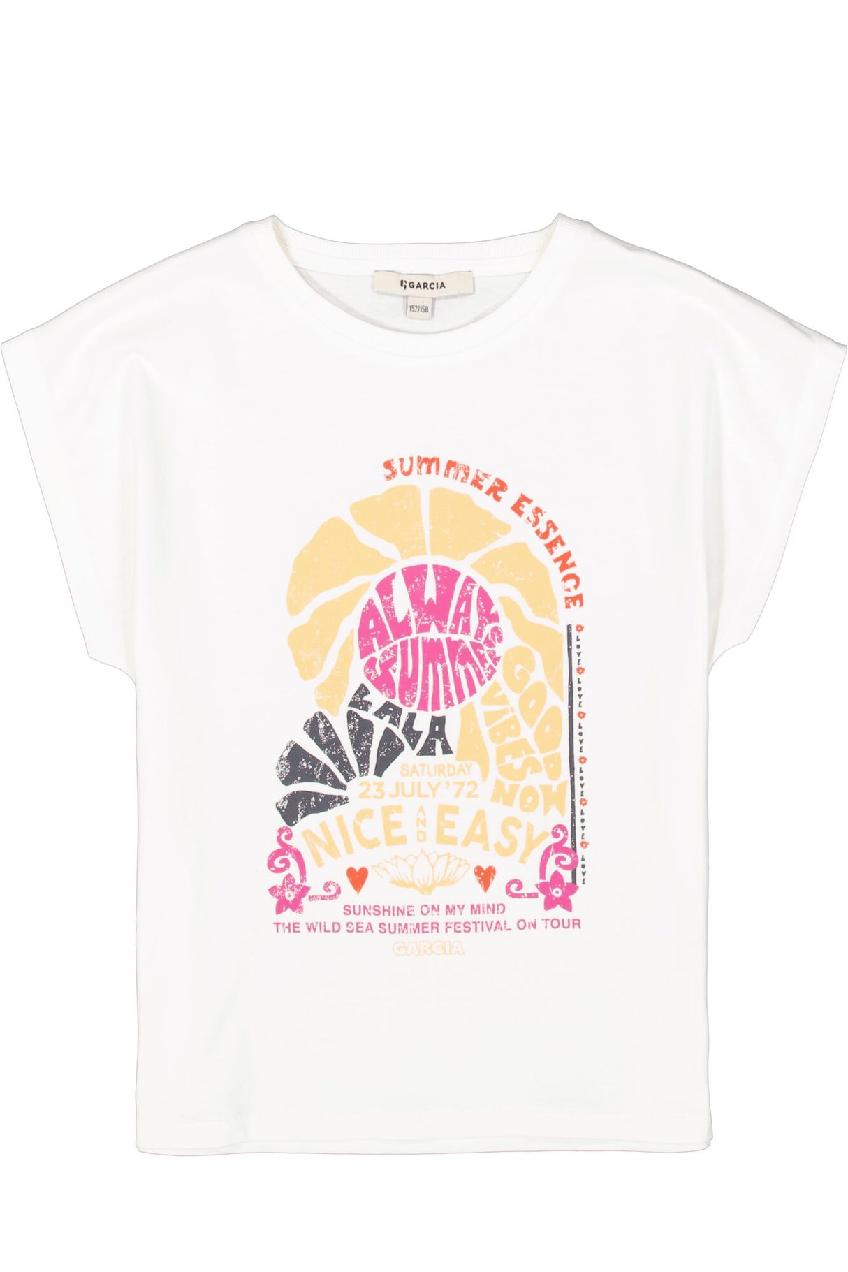 T shirt Greta Blanc