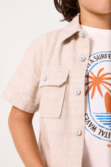 T shirt Riccardo Marron