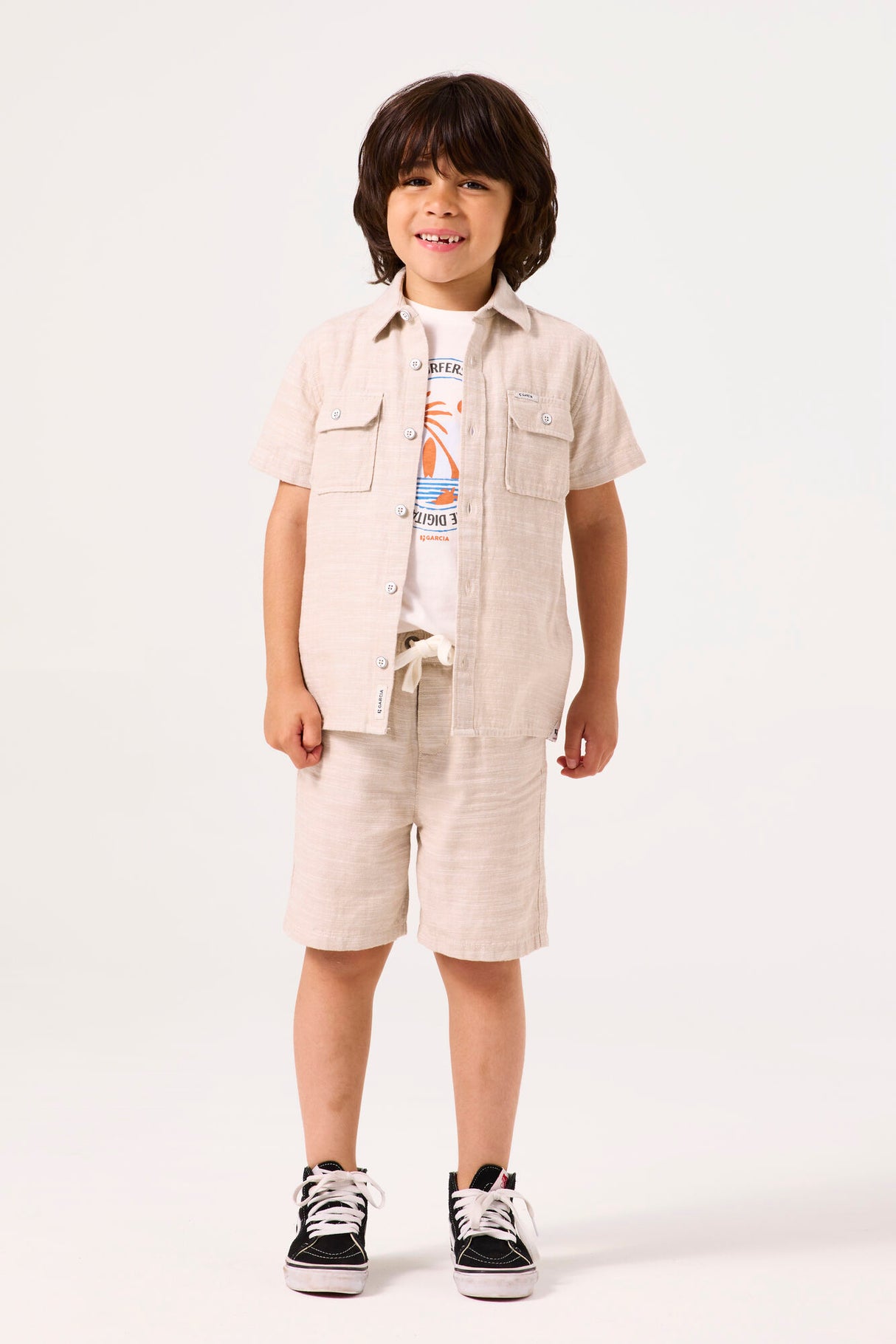 T shirt Riccardo Marron