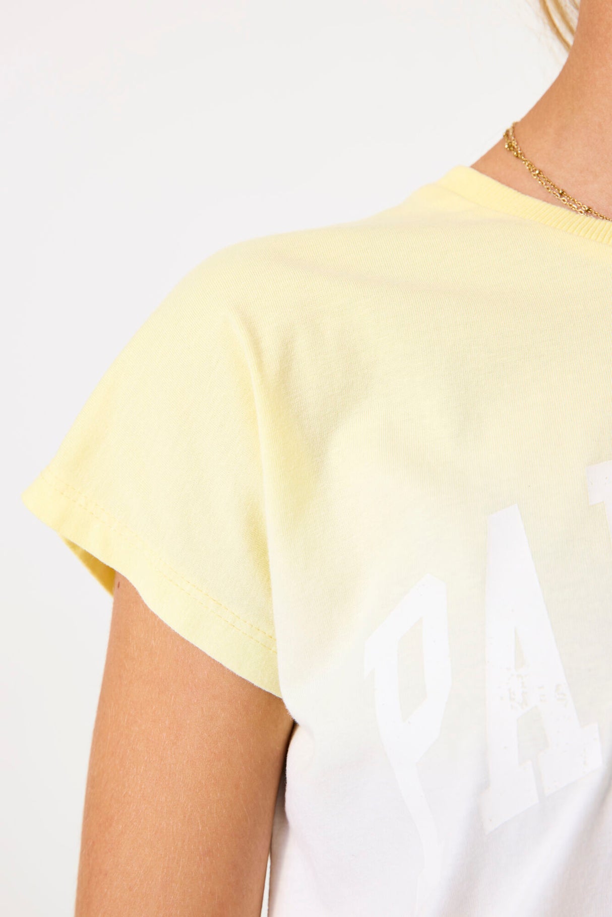 T shirt Livia Jaune