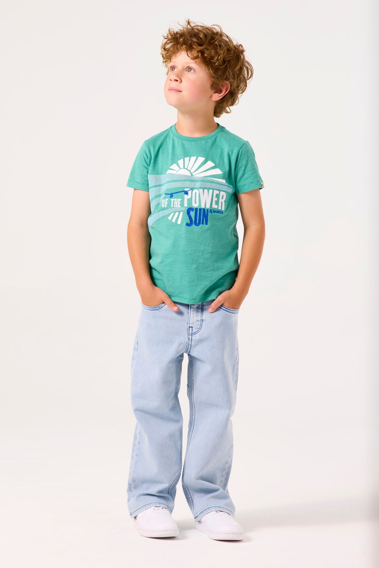 T shirt Adriano Vert