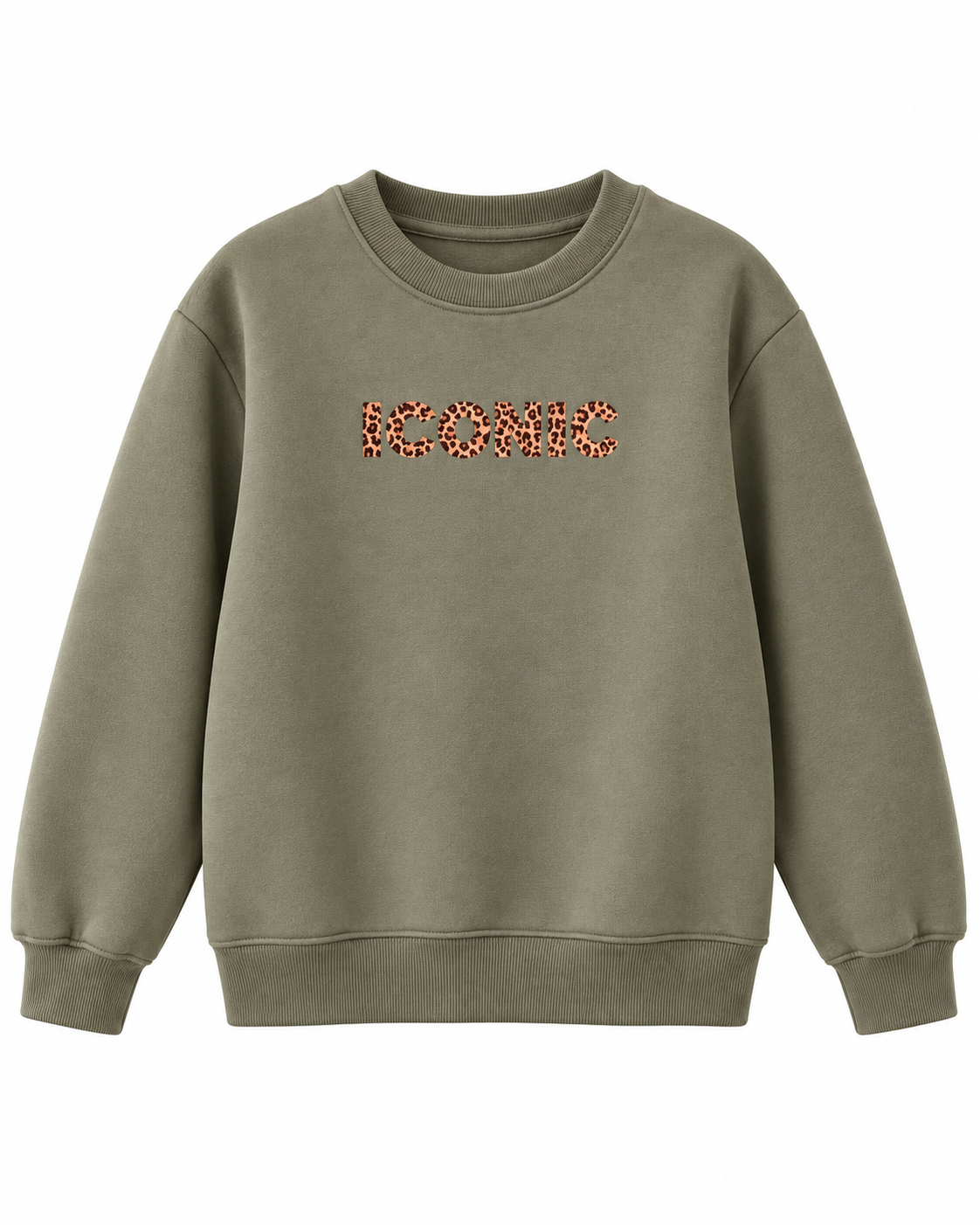 Sweat Iconic Léo Kaki