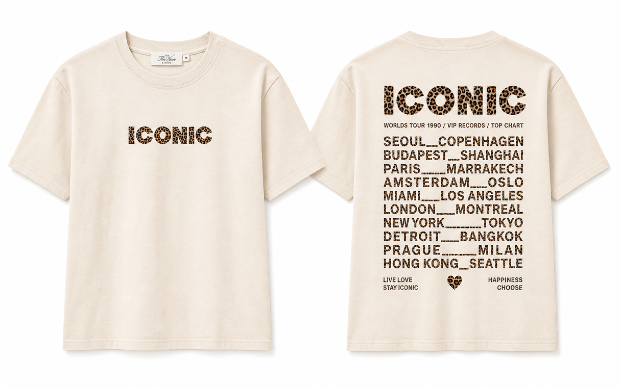 T-shirt ICONIC Sable Léo