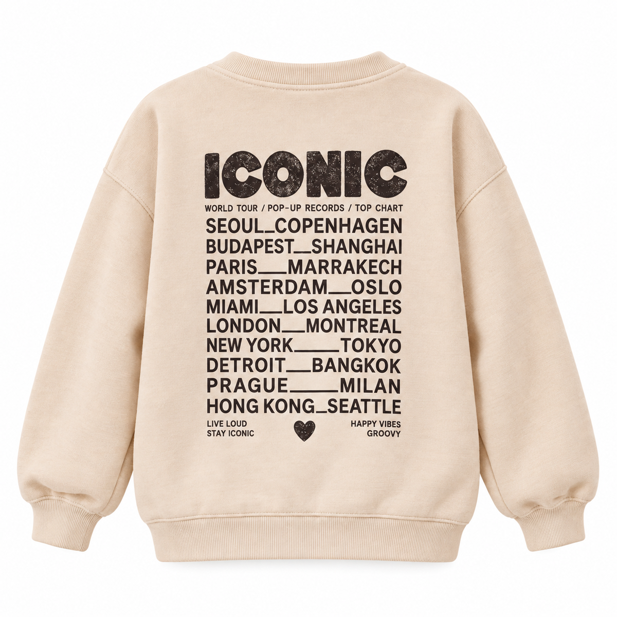 Sweat Iconic Bandana Vanille