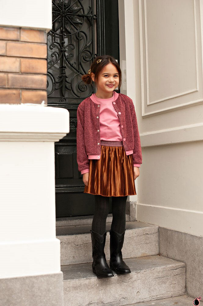 Jupe City Chic Brun