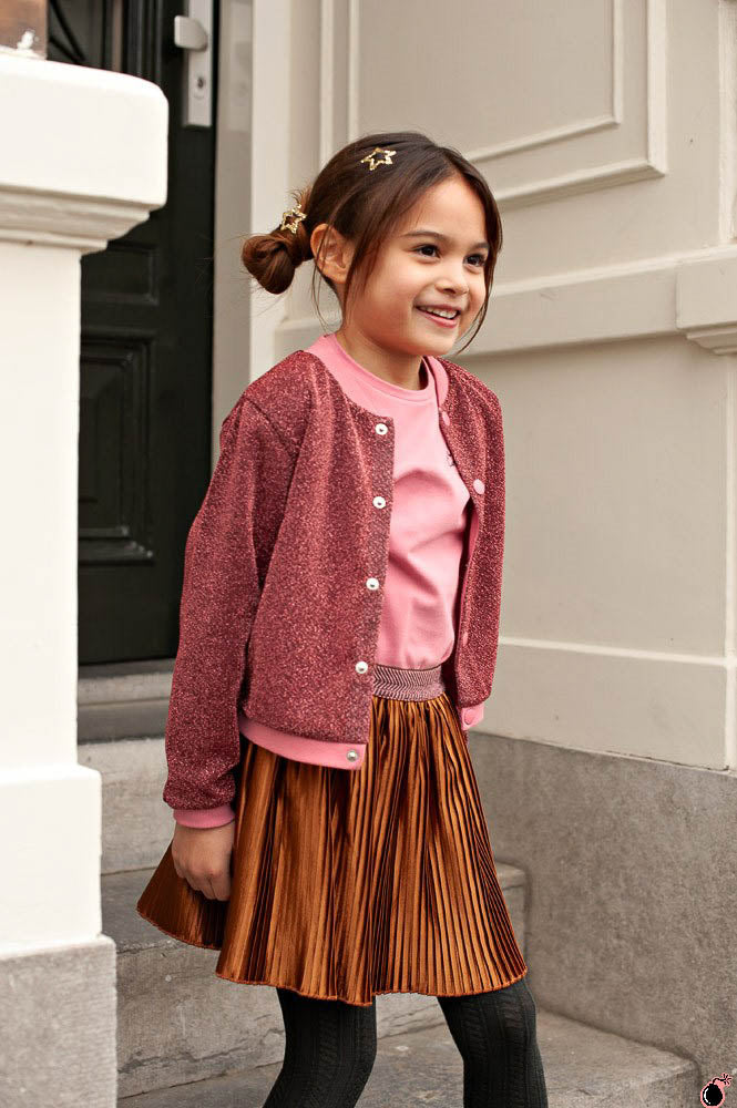 Jupe City Chic Brun