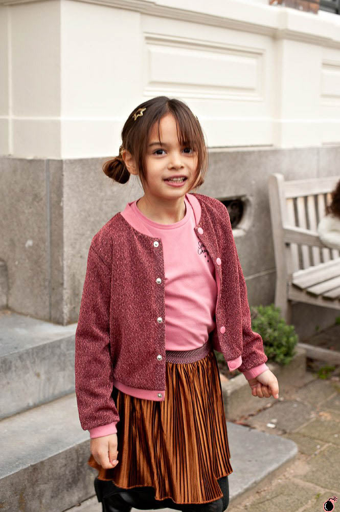 Jupe City Chic Brun