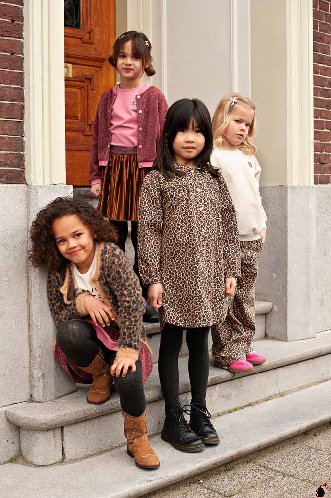Jupe City Chic Brun
