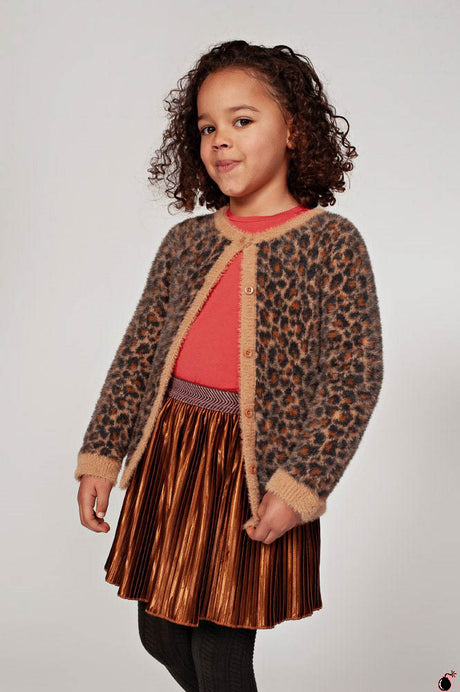 Jupe City Chic Brun