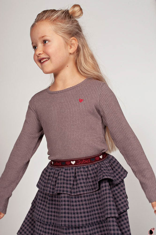 T shirt Princesse Mauve