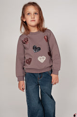 Sweat Princesse Mauve