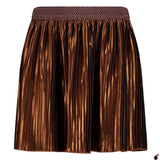Jupe City Chic Brun