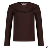 T shirt City Chic Brun