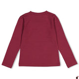T shirt Moon Flowers Mauve