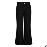 Jeans Moon Flowers Gris