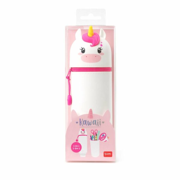 Trousse en silicone Licorne