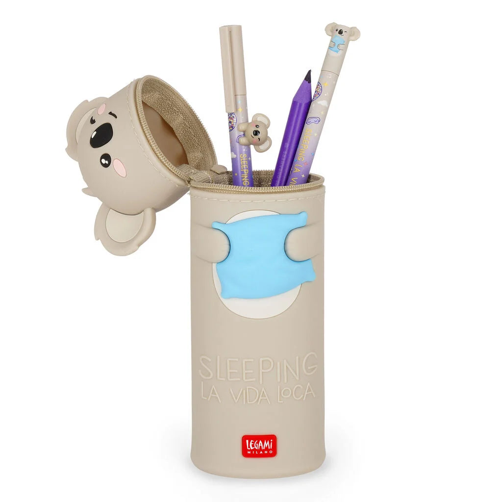 Plumier 2 en 1 en Silicone - Kawaii - KOALA