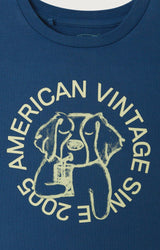 T shirt FIZVALLEY Bleu