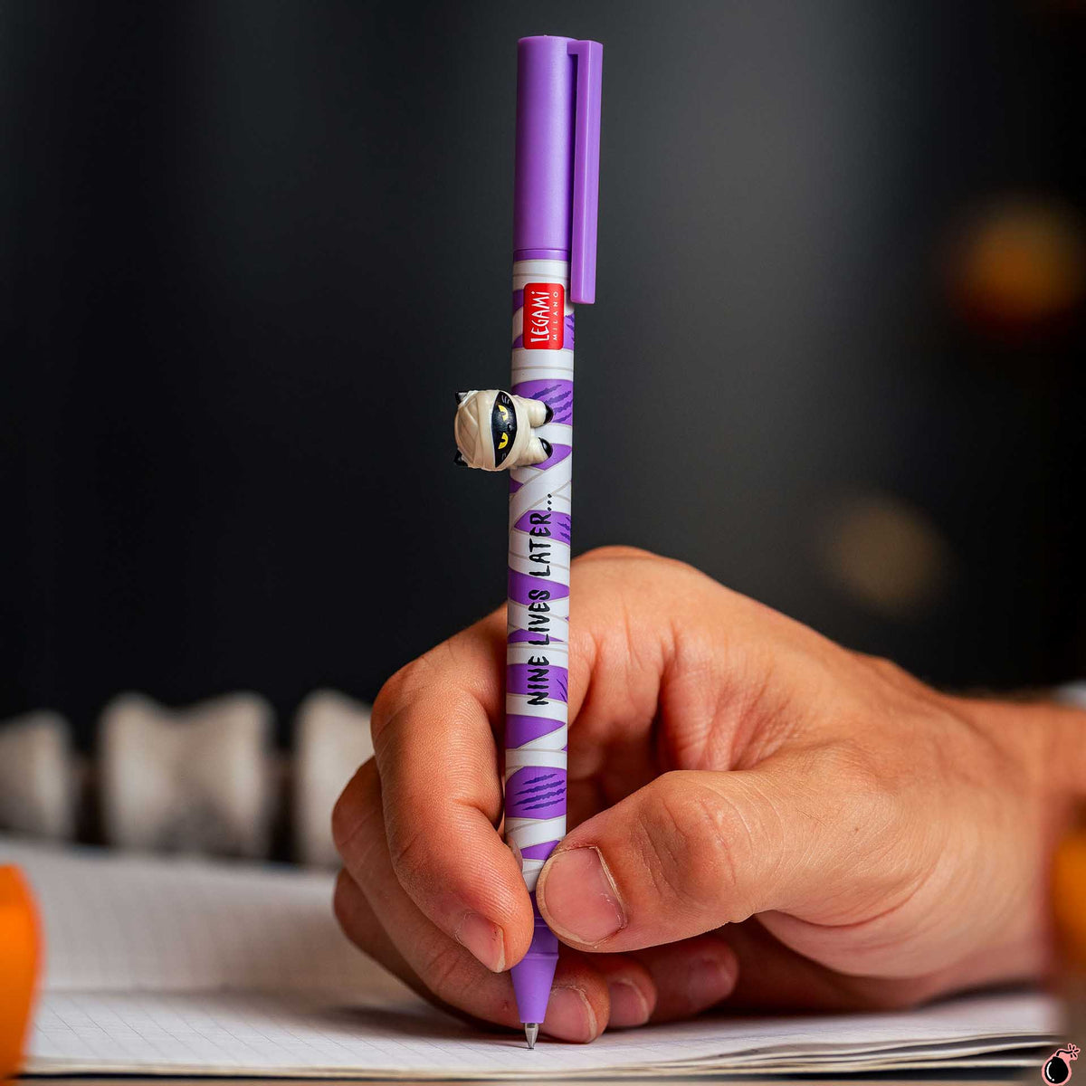 Set de 2 stylos Gel Fantôme & Momie