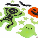 Stickers gel fenêtre Squelette