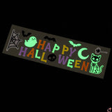 Stickers gel fenêtre Happy Halloween
