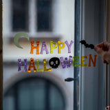 Stickers gel fenêtre Happy Halloween