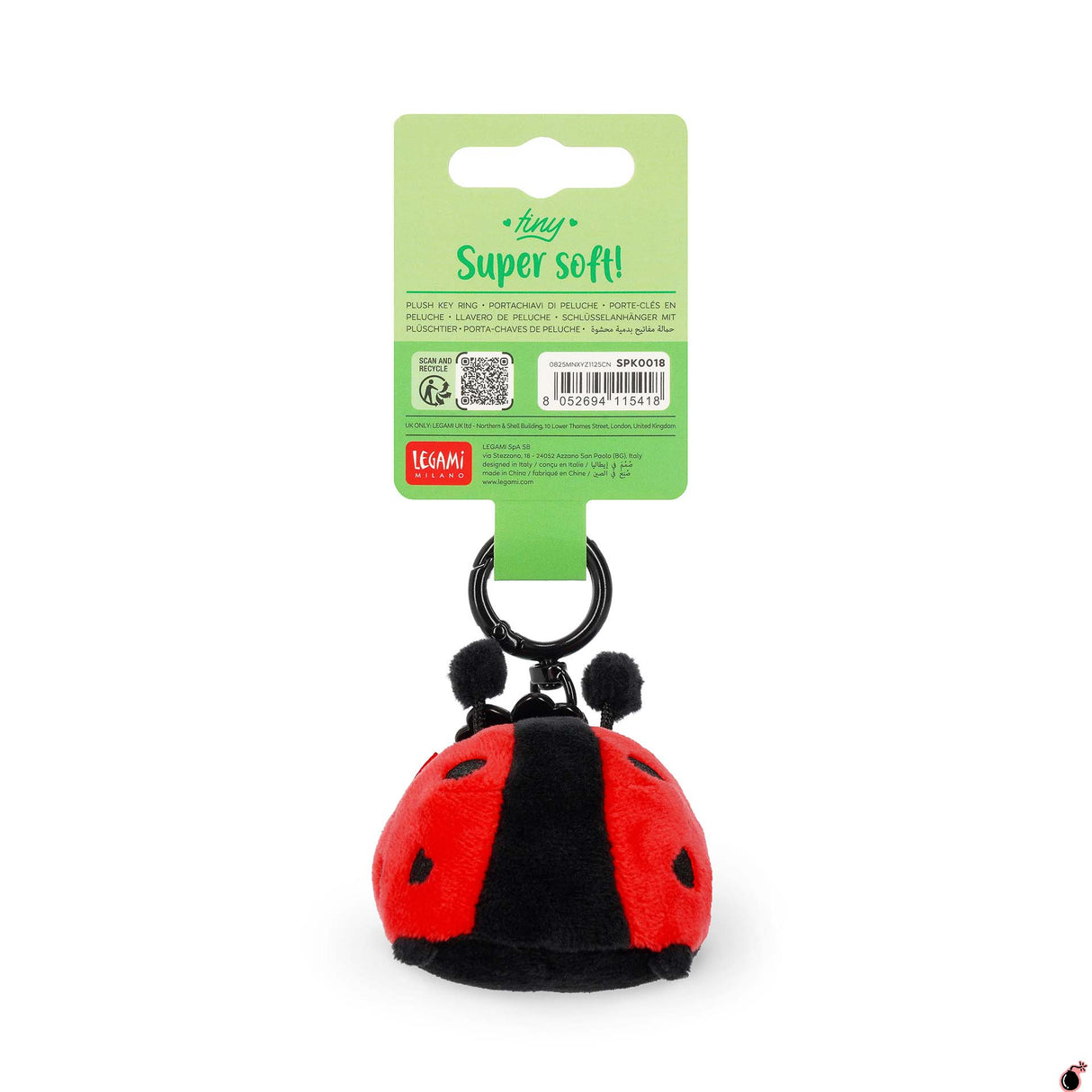 Porte-clés Tiny Super Soft LADYBUG