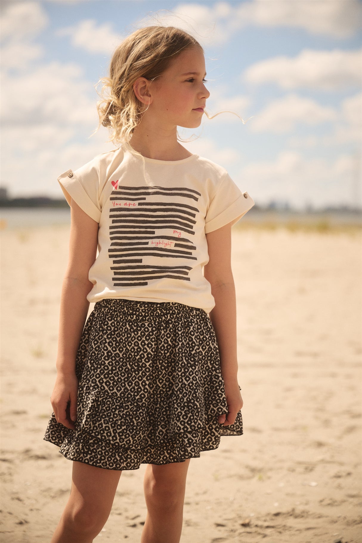 T shirt Kiki Beige