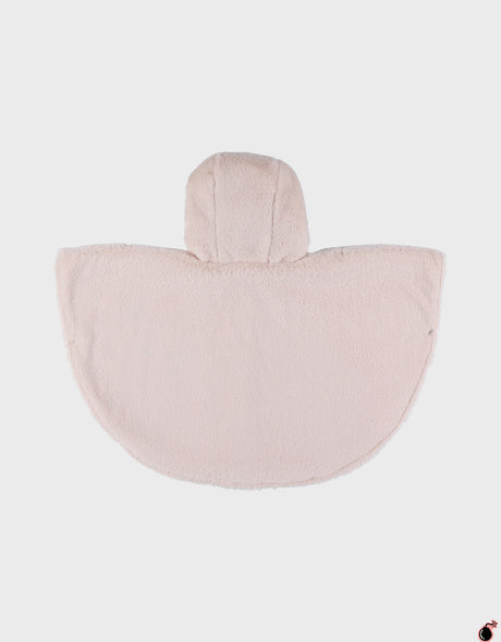 Poncho Hiver Rose