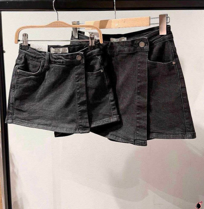Jupe-short Coeur Noir