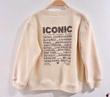 Sweat Iconic Léo Vanille