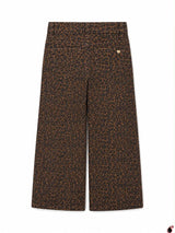 Pantalon Léopard Chocolat PM