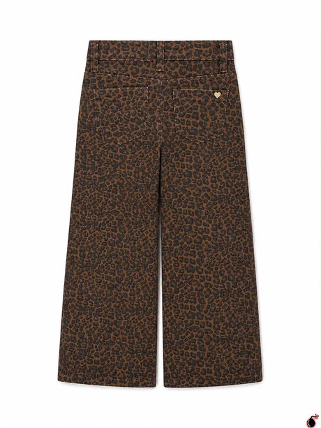 Pantalon Léopard Chocolat PM