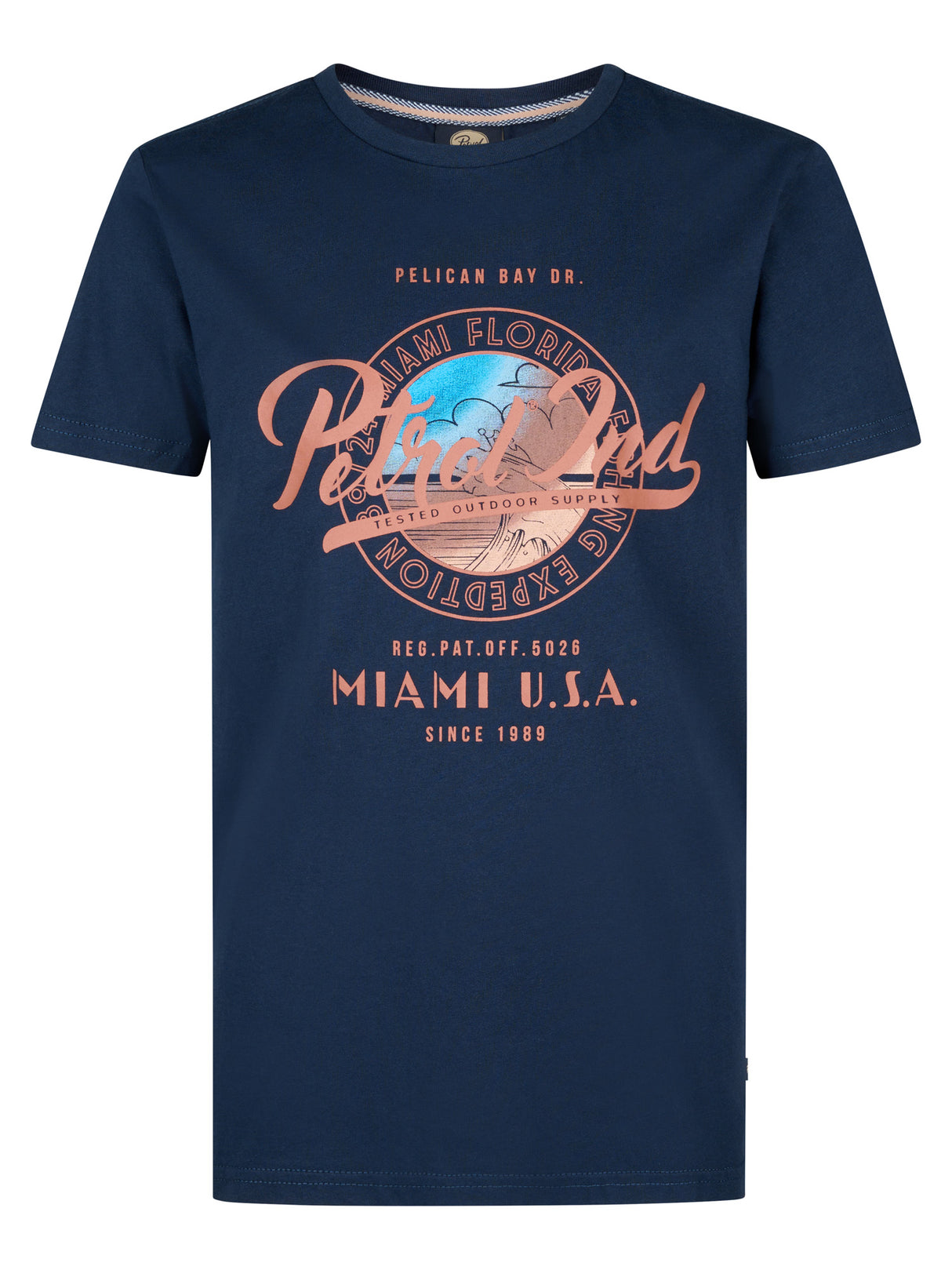 T shirt Michael Bleu