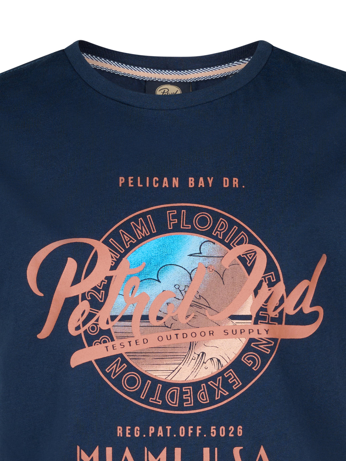 T shirt Michael Bleu