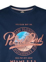 T shirt Michael Bleu