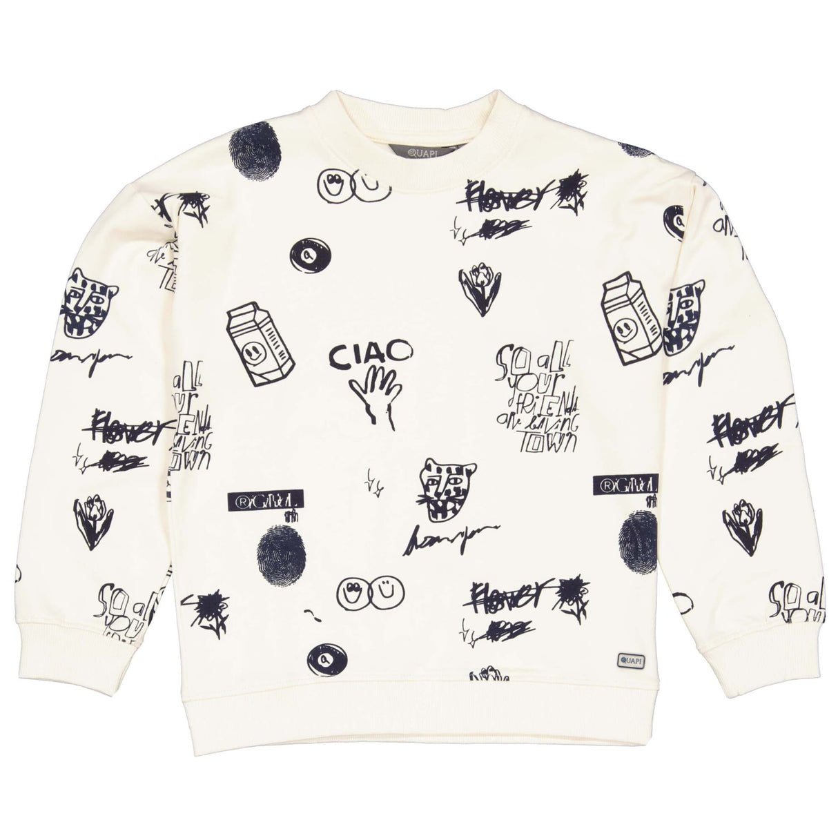 Sweat HAGAR Blanc