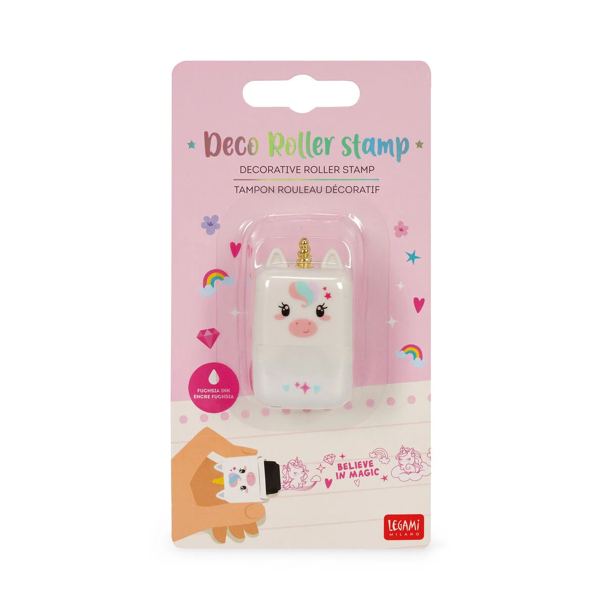 Tampon décoratif LICORNE