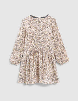 Robe DOWNTOWN BALLET Floral Noir Et Blanc