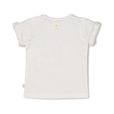T shirt Sunshine Blanc