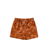 Maillot short  Kelan rouge