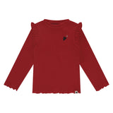 T Shirt Capucine Rouge